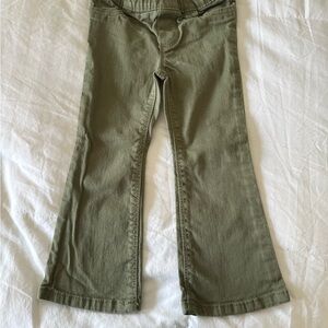 Carter's Olive Green Elastic Waist Pants